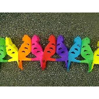 Dekoration-Papagei-farbige Garland (1)