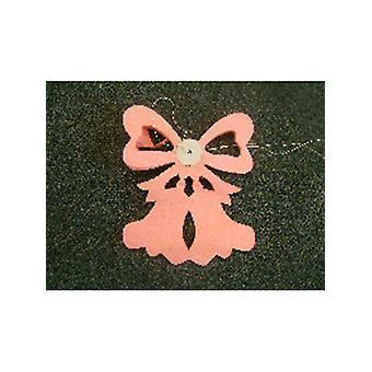 Dekoration Hochzeit Glocken lila Farbe Girlande 4m (13ft) (1)