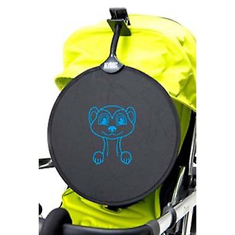 Mein Buggy Buddy Sonnenschirm Sonne Schatten Clip auf Kinderwagen Auto Blind UPF50 +