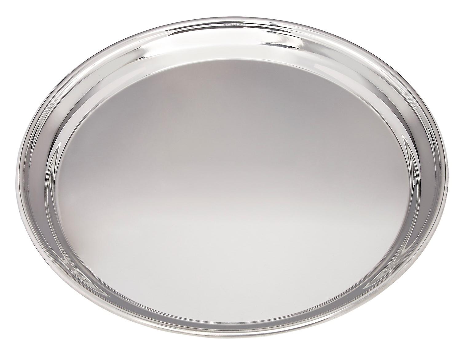 large pewter tray